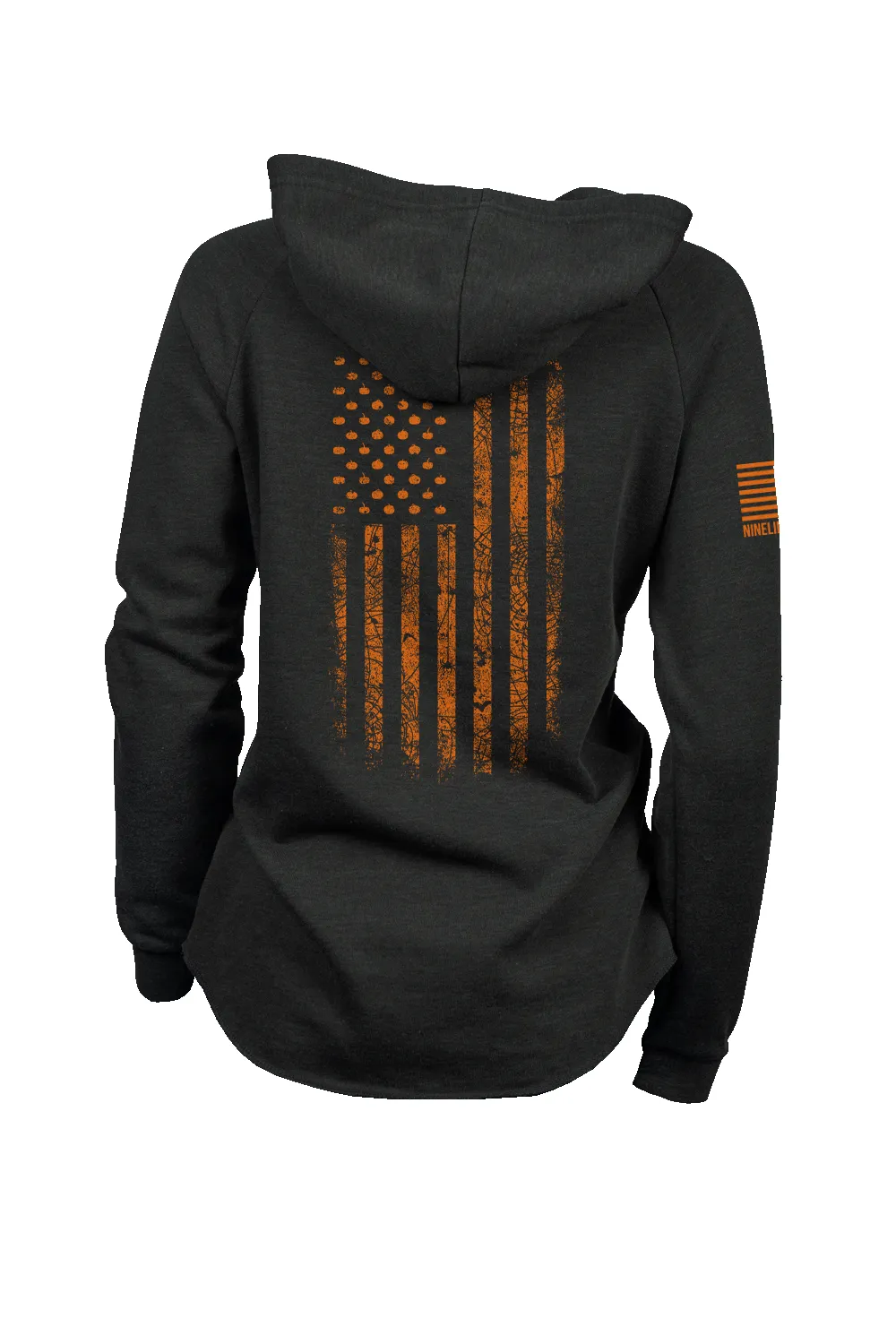 Spooky America - Lightweight Women's V-neck Hoodie sold by Nine Line