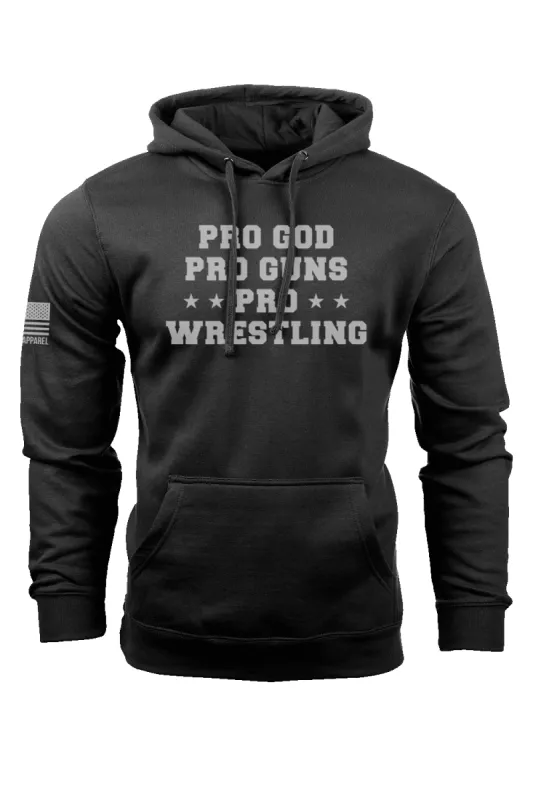Pro Wrestling - Hoodie sold by Nine Line