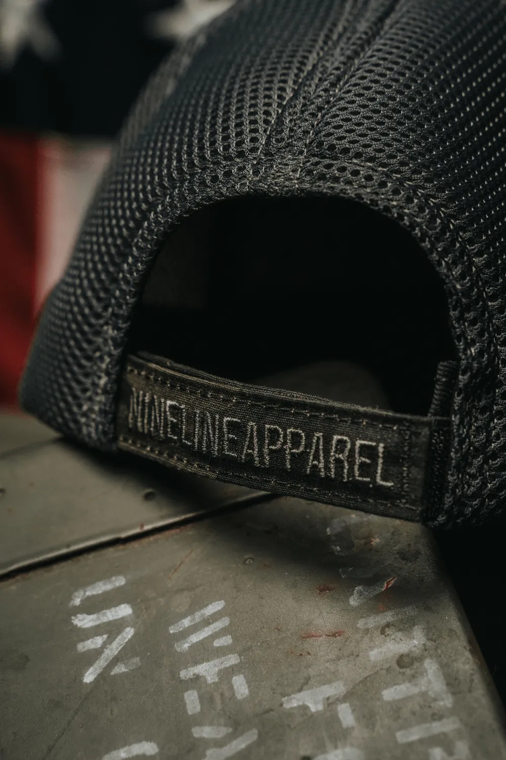 American Made Mesh Back Dark Multicam Hat sold by Nine Line product image thumbnail 2