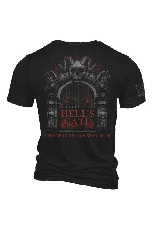 Hell's Gate - T-Shirt sold by Nine Line
