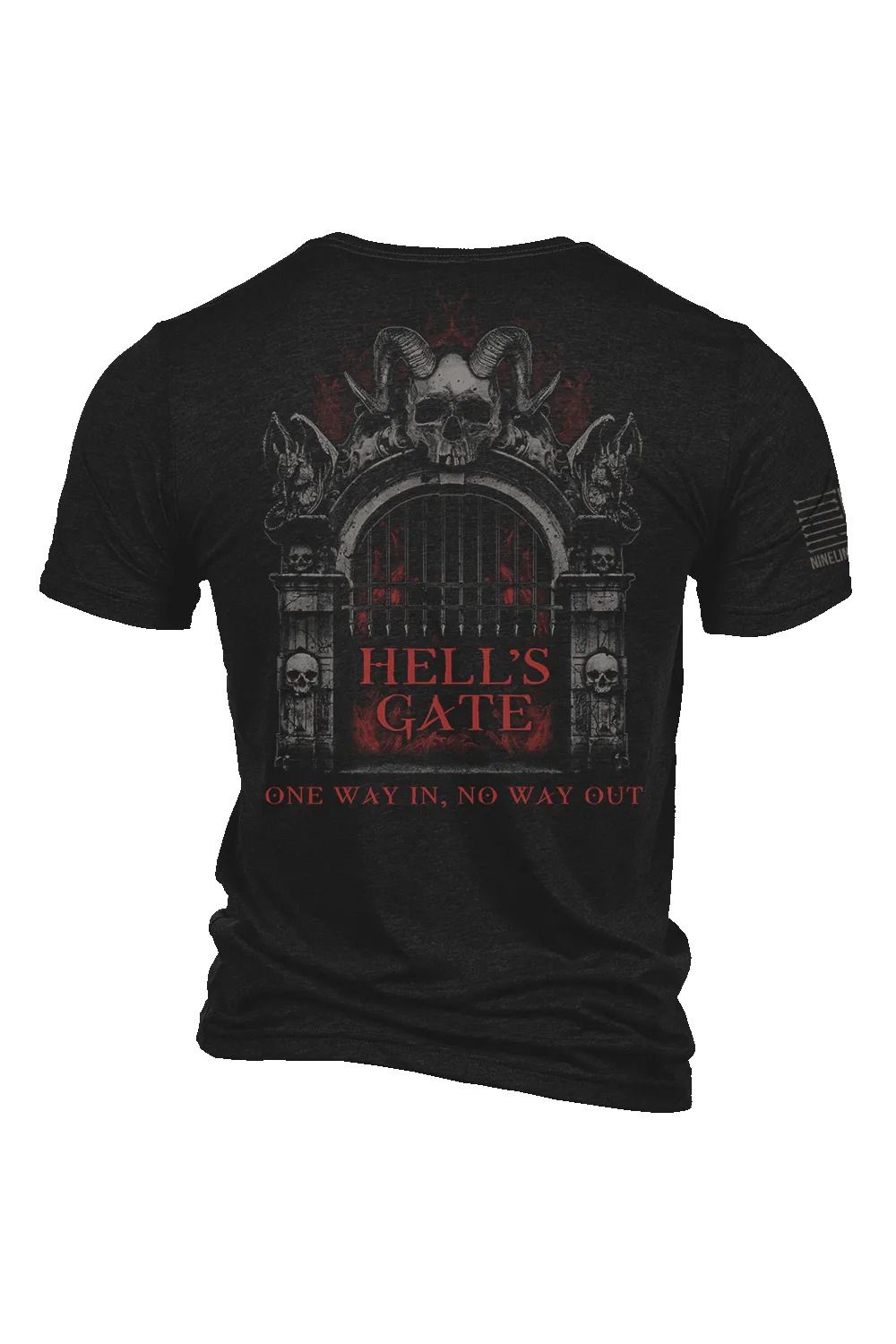 Hell's Gate - T-Shirt sold by Nine Line