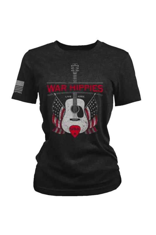 War Hippies - Women's T-Shirt sold by Nine Line