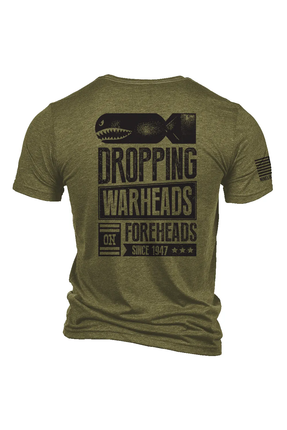 Warheads on Foreheads - T-Shirt sold by Nine Line