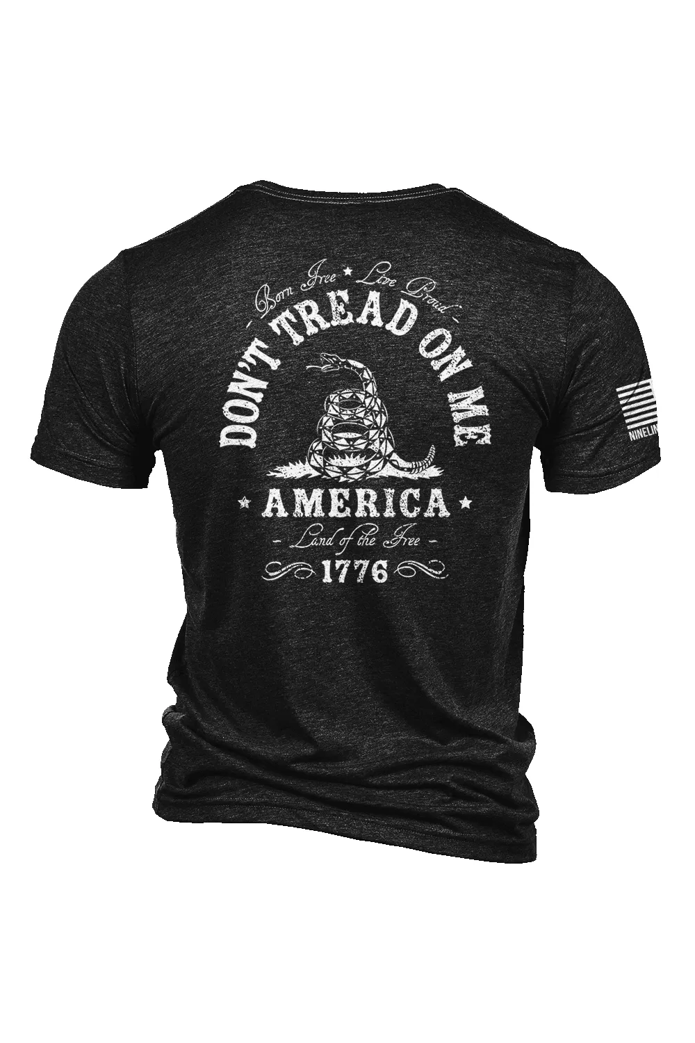 Don't Tread On Me - T-Shirt sold by Nine Line product image thumbnail 3