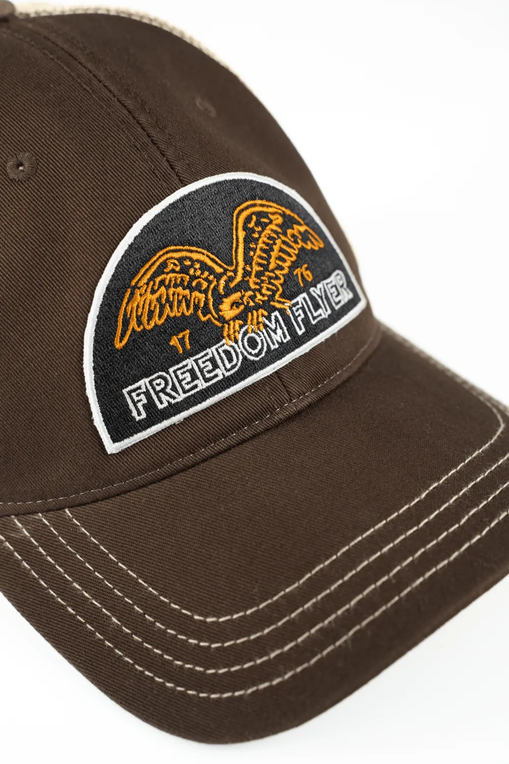 Freedom Flyer Washed Richardson Trucker Hat sold by Nine Line product image thumbnail 2