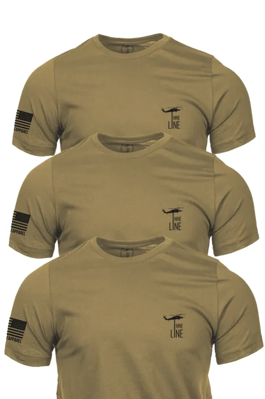 Standard Issue - T-Shirt 3-Pack sold by Nine Line