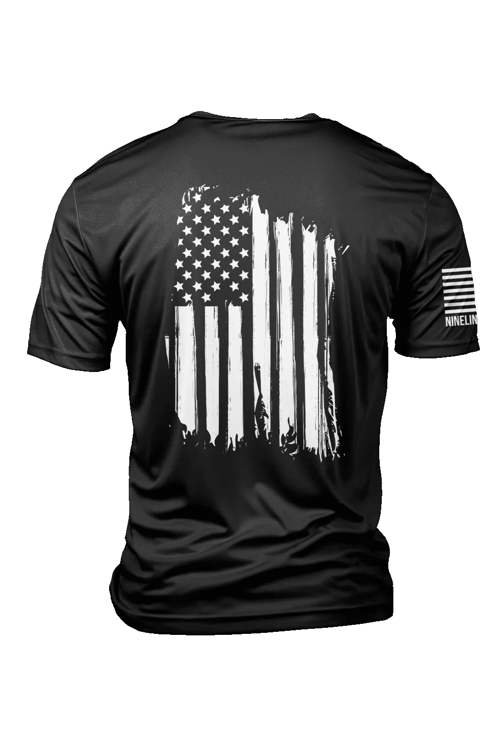 America - Moisture Wicking T-Shirt sold by Nine Line