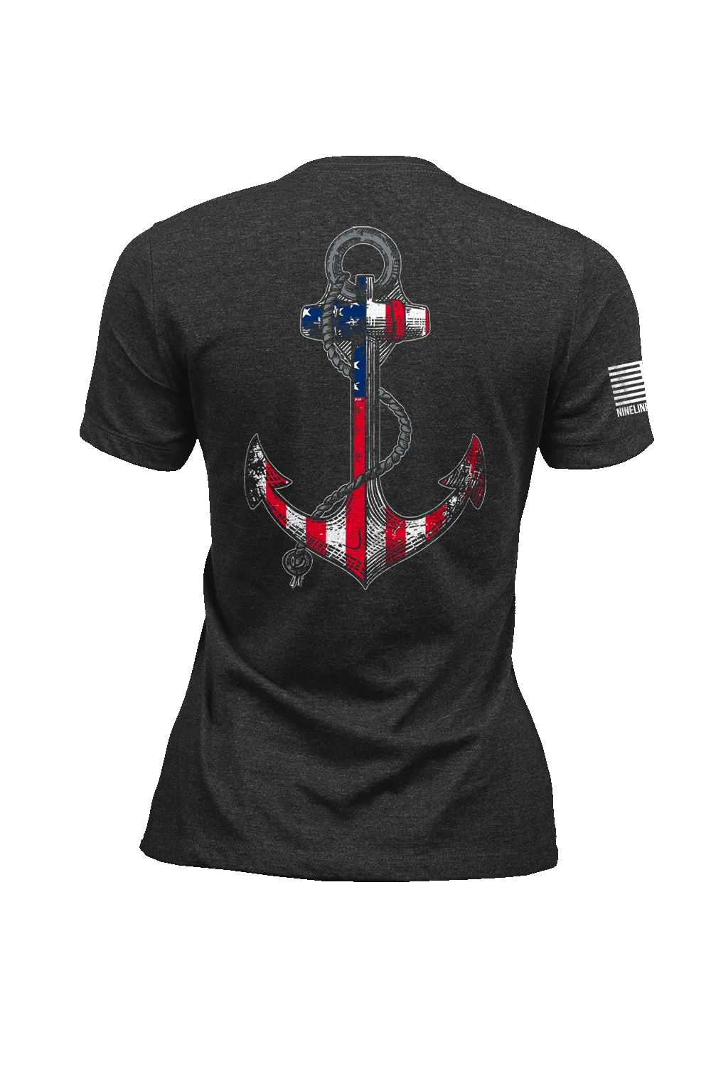 Anchor Flag - Women's T-Shirt sold by Nine Line