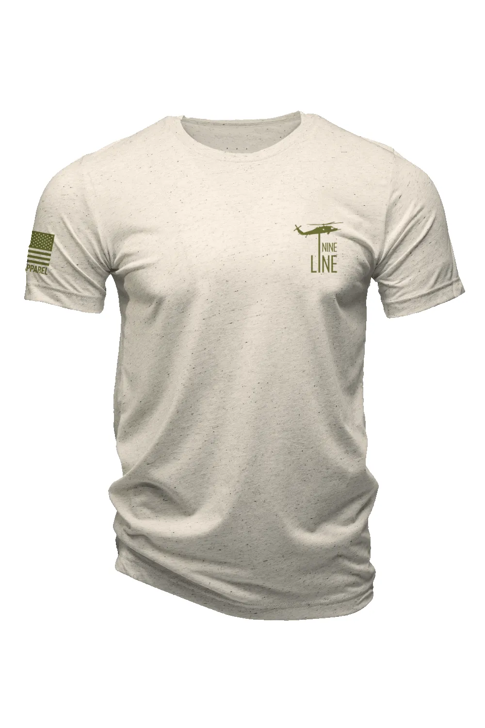 Green Dropline Logo - T-Shirt sold by Nine Line product image thumbnail 2