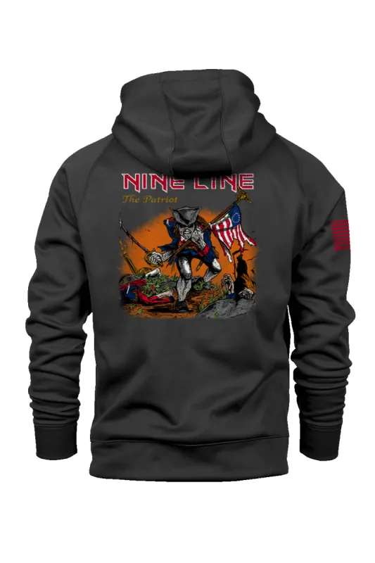 The Patriot - Raglan Tailgater Hoodie sold by Nine Line