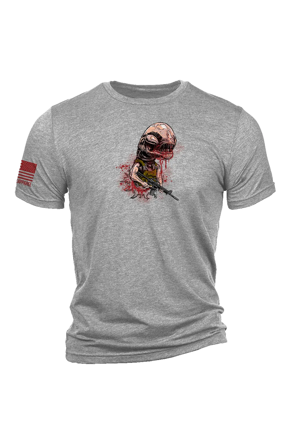 Burster of Chests - T-Shirt sold by Nine Line