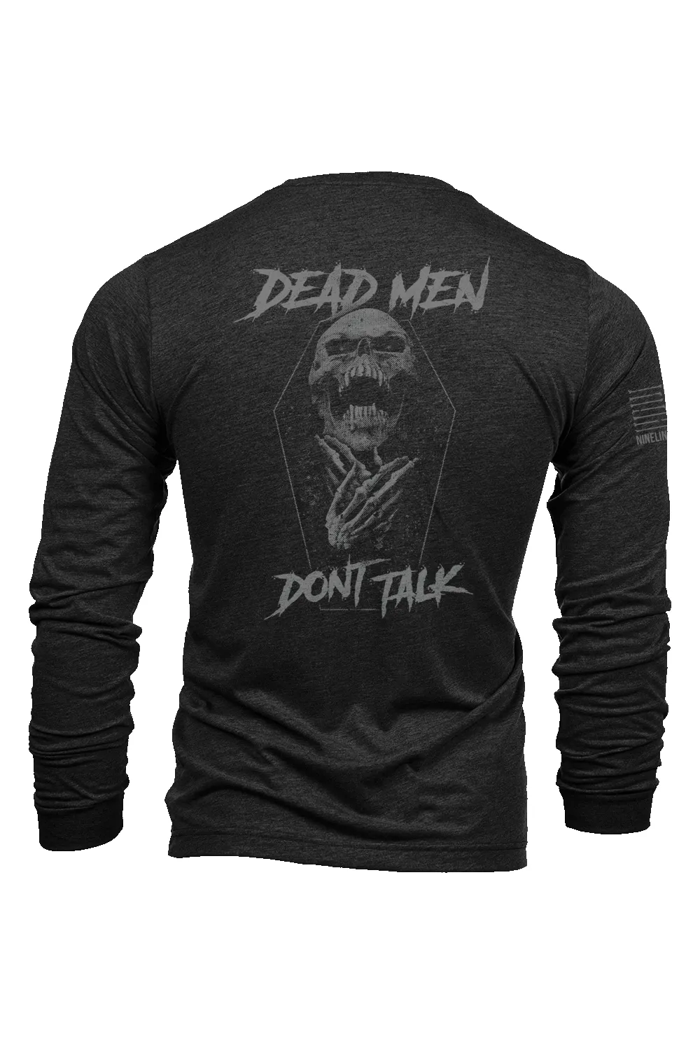 Dead Men - Long Sleeve T-Shirt sold by Nine Line