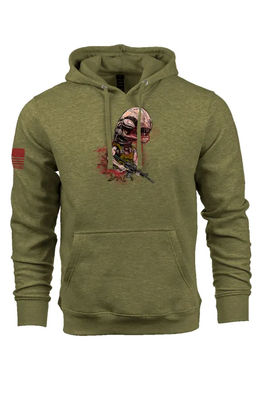 Burster of Chests - Hoodie sold by Nine Line