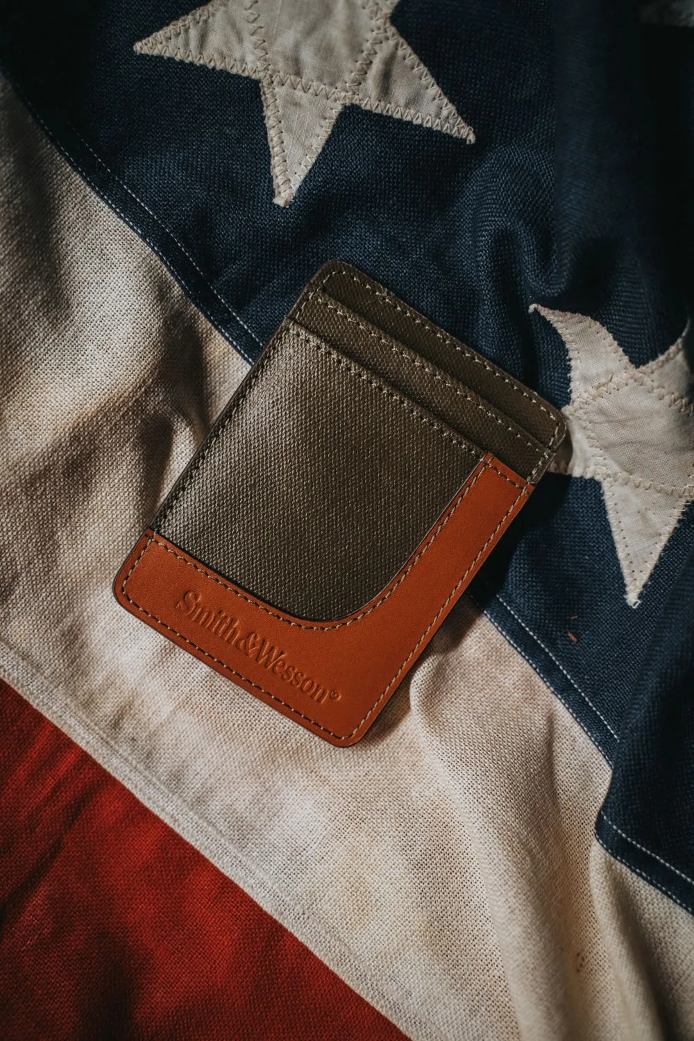 Smith & Wesson Wax Canvas Men's Wallet with Money Clip sold by Nine Line product image thumbnail 5