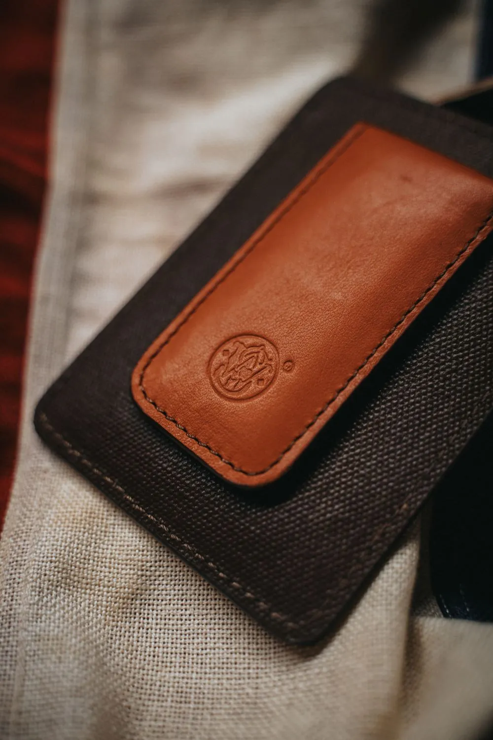 Smith & Wesson Wax Canvas Men's Wallet with Money Clip sold by Nine Line product image thumbnail 4