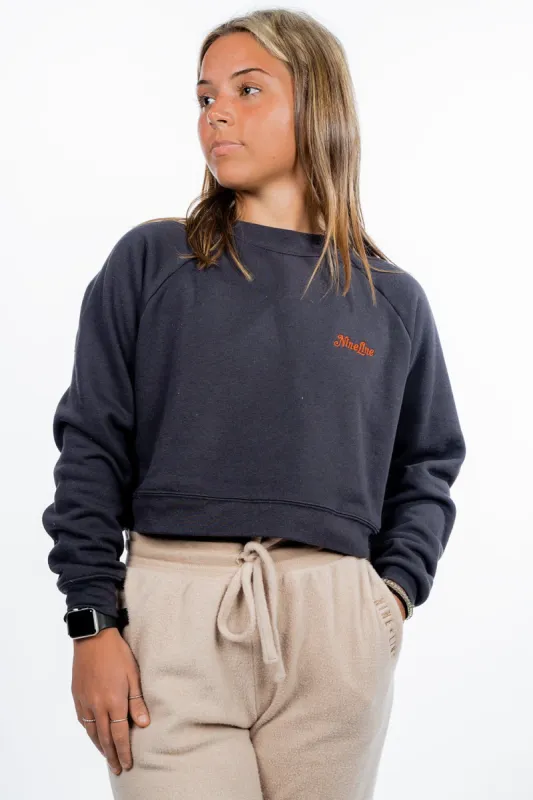 Women's Raglan Pullover Fleece sold by Nine Line