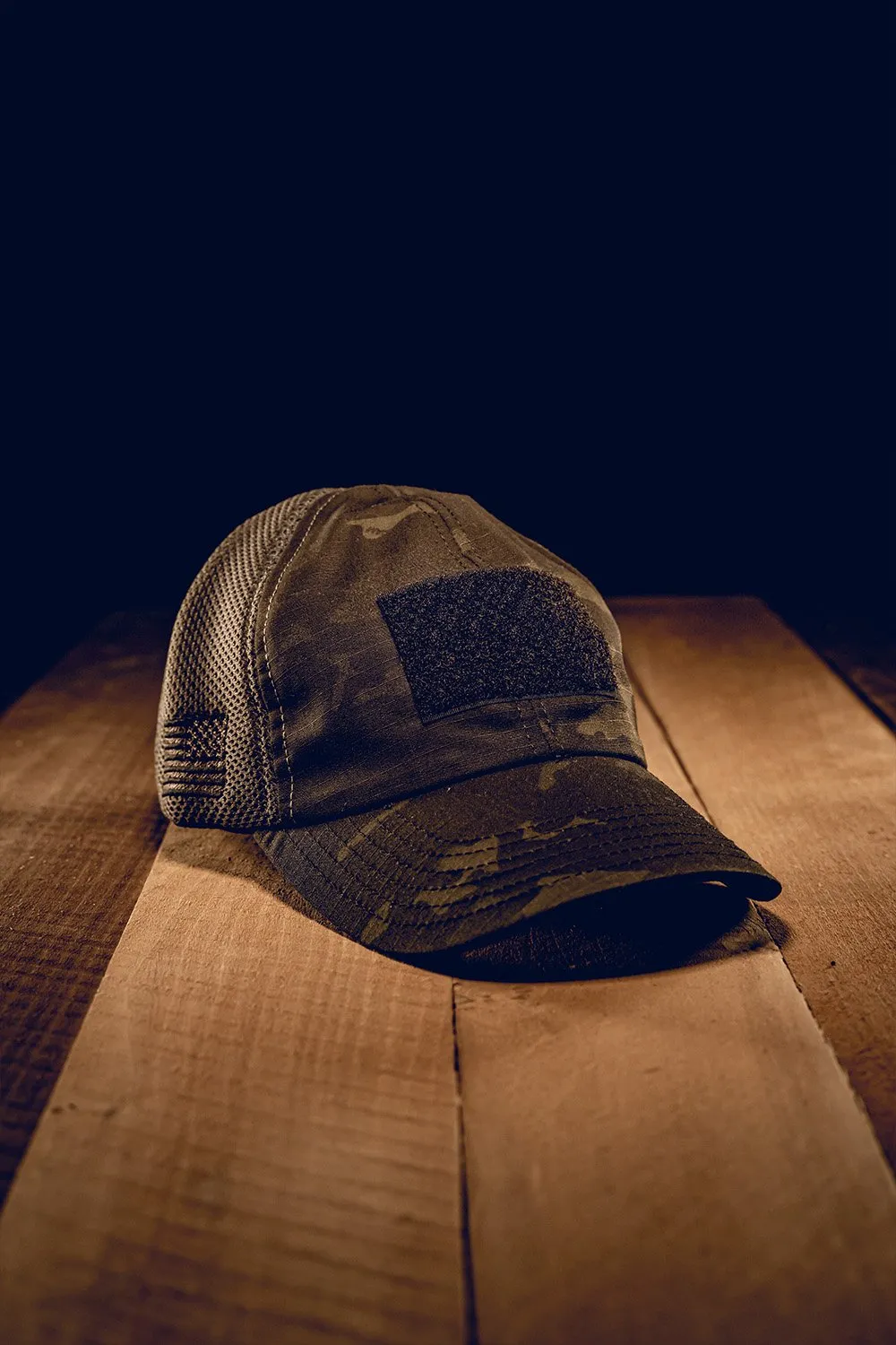 American Made Mesh Back Multicam Hat Collection sold by Nine Line product image thumbnail 2