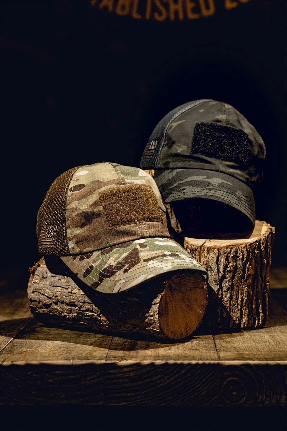 American Made Mesh Back Multicam Hat Collection sold by Nine Line