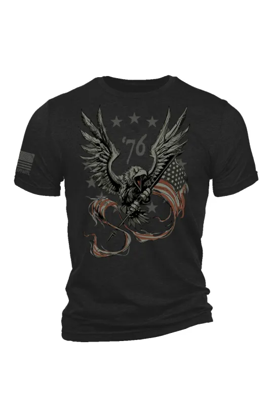 Rising Eagle - T-Shirt sold by Nine Line
