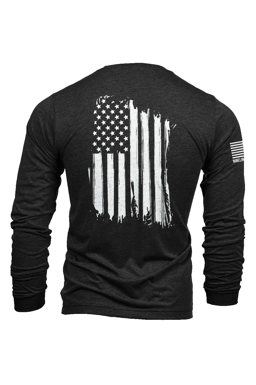America - Long Sleeve T-Shirt sold by Nine Line