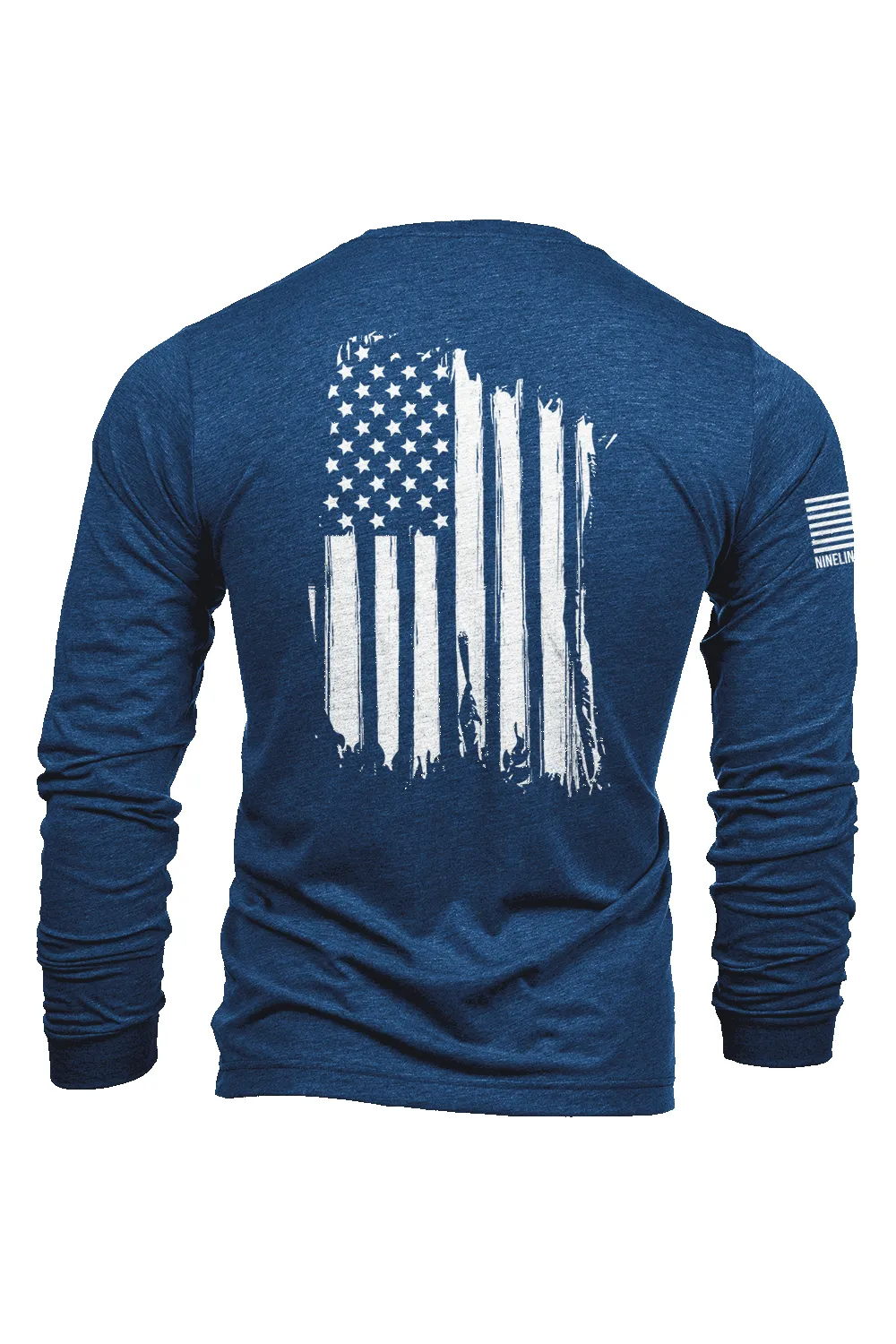 America - Long Sleeve T-Shirt sold by Nine Line product image thumbnail 3