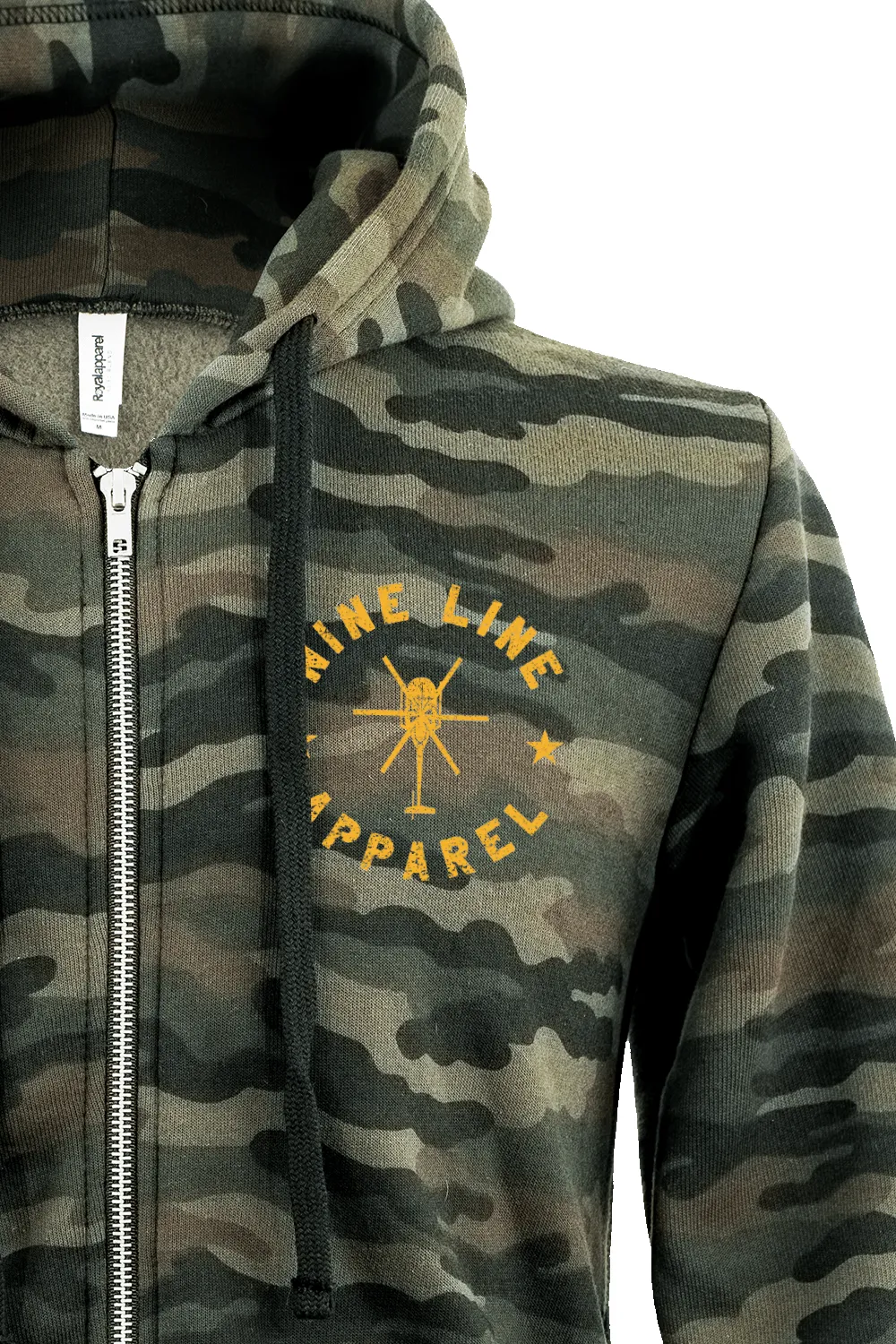 Camo Helo - Full Zip Hoodie sold by Nine Line product image thumbnail 2