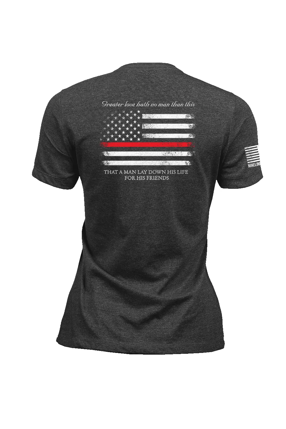Thin Red Line - Women's T-Shirt sold by Nine Line