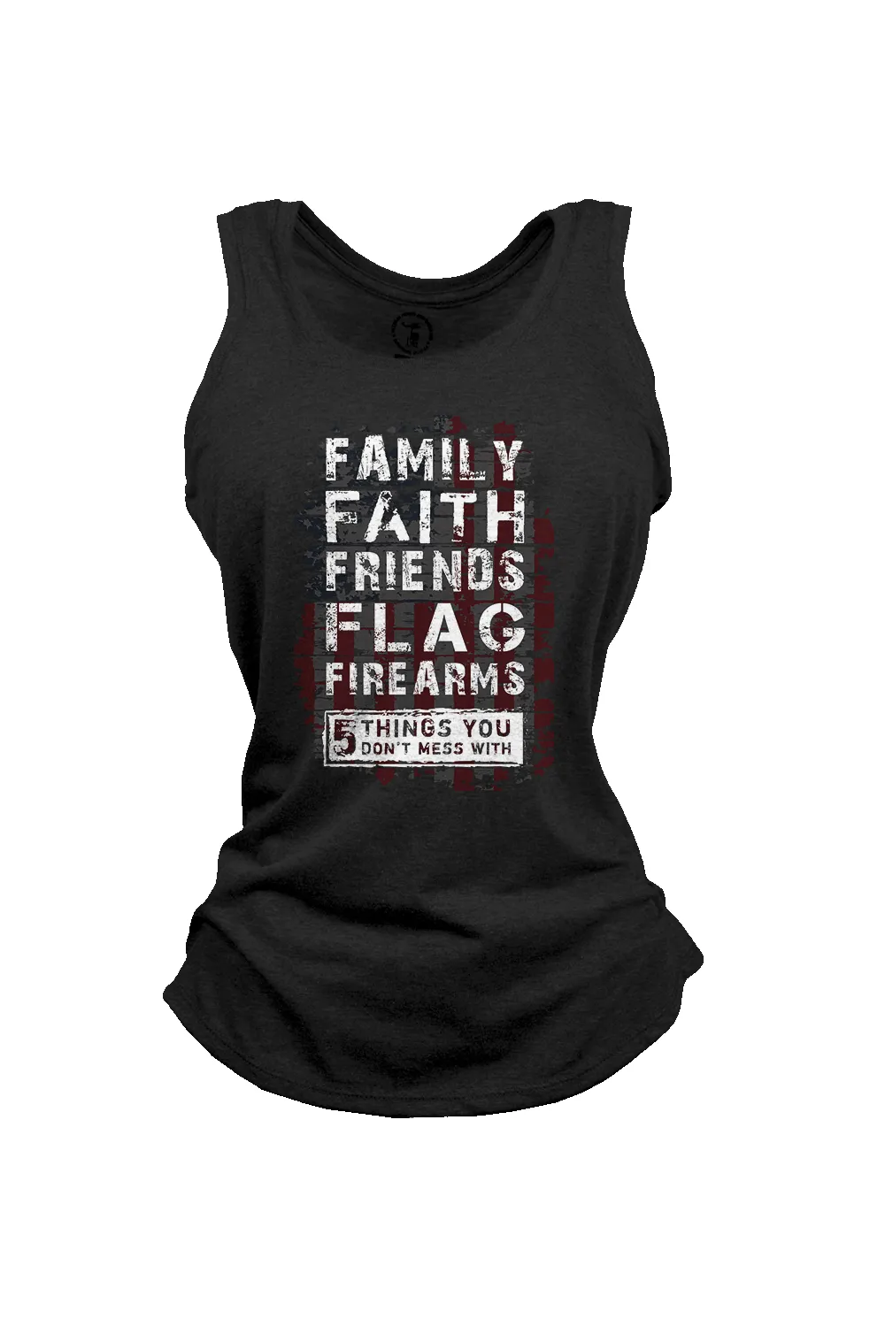 Women's Racerback Tank - 5 Things sold by Nine Line product image thumbnail 3