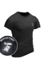 Reflective Dropline Logo - Athletic T-Shirt sold by Nine Line