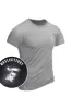 Reflective Dropline Logo - Athletic T-Shirt sold by Nine Line