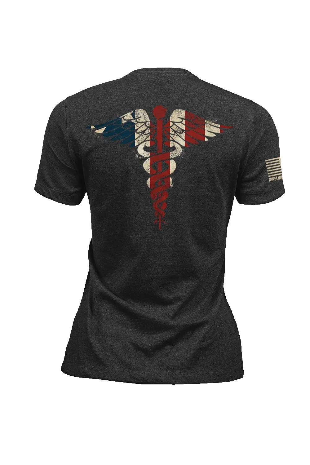 Nurse Flag - Women's T-Shirt sold by Nine Line