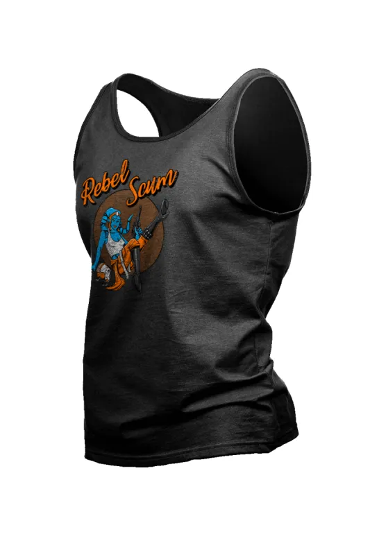 Rebel Scum - Men's Tank Top sold by Nine Line