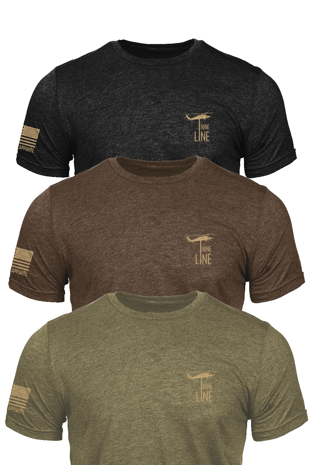 Earth Pack - T-Shirt 3-Pack sold by Nine Line