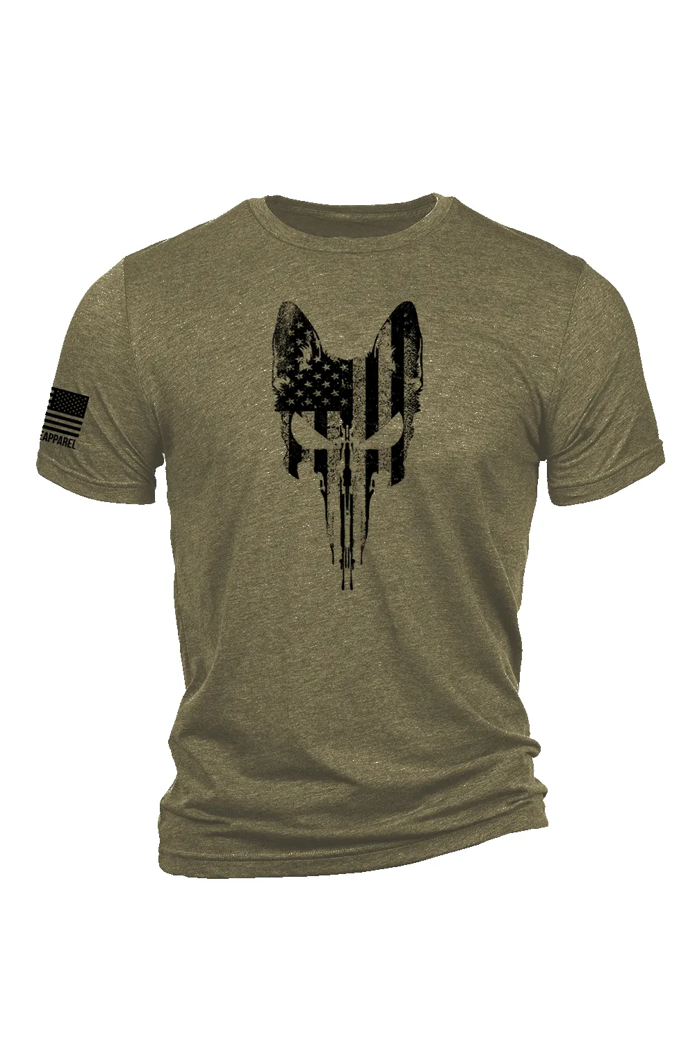 Rex Skull Flag - T-Shirt sold by Nine Line product image thumbnail 2