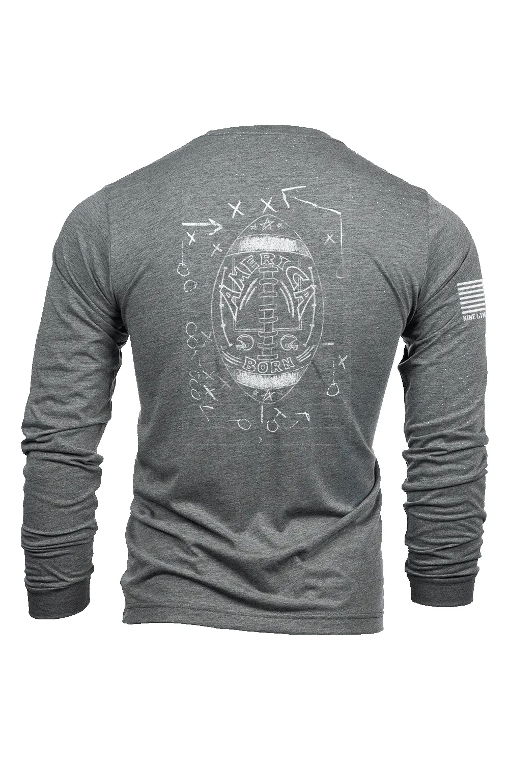 Football Season 2025 - Long-Sleeve Shirt sold by Nine Line product image thumbnail 3