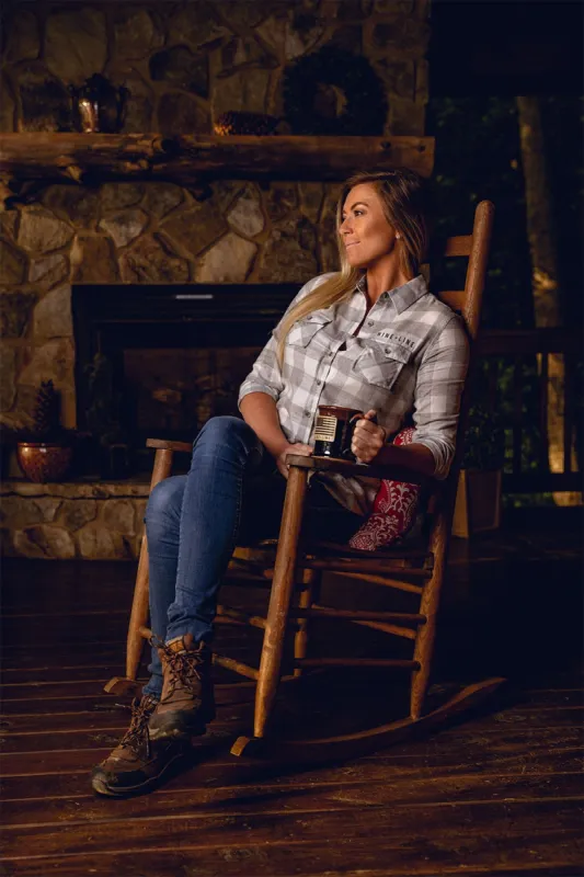 Women's Plaid Flannel sold by Nine Line