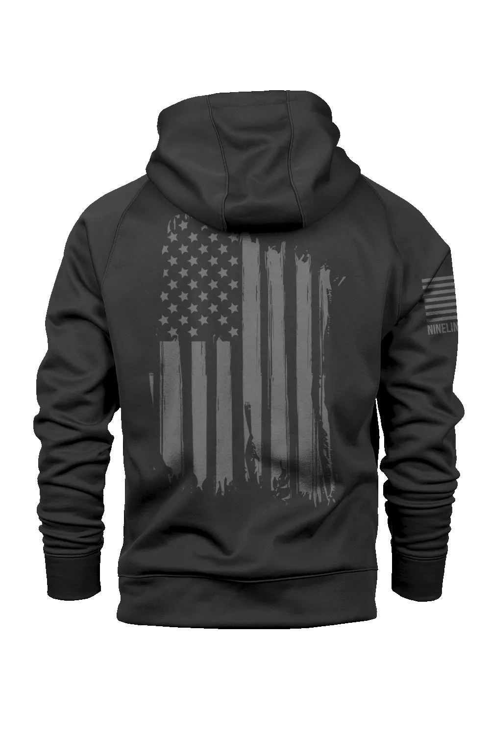 America - Raglan Tailgater Hoodie sold by Nine Line