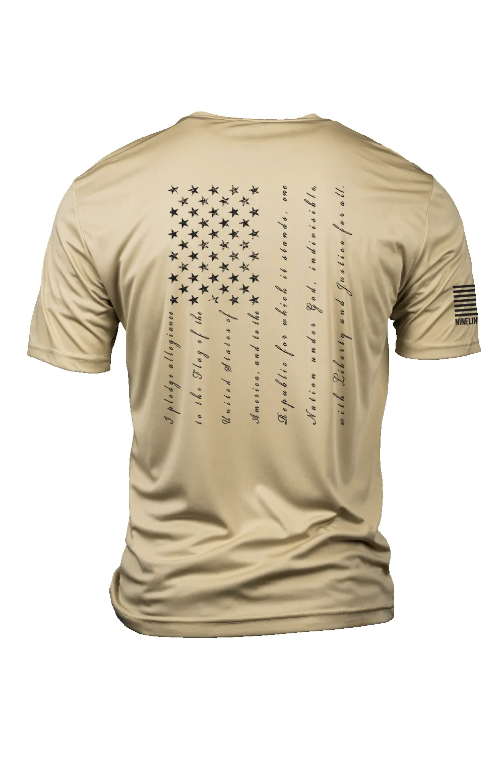 The Pledge - Moisture Wicking T-Shirt sold by Nine Line product image thumbnail 2