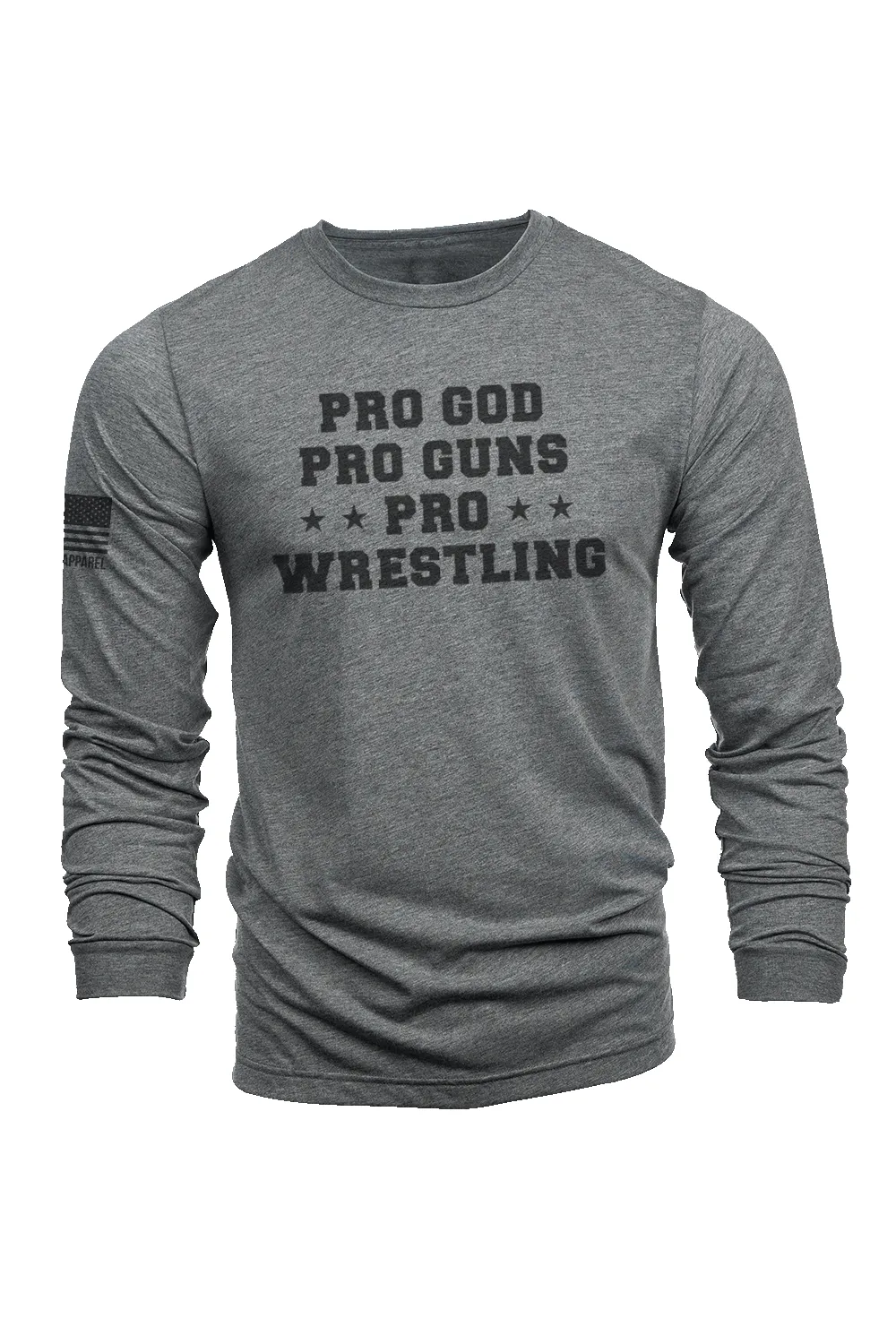 Pro Wrestling - Long-Sleeve Shirt sold by Nine Line product image thumbnail 3