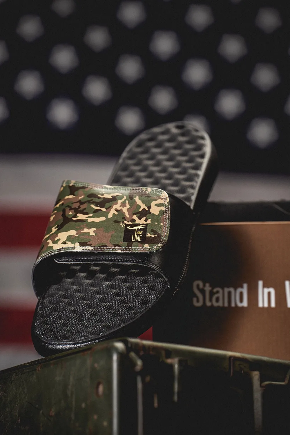 Nine Line Camo Slides sold by Nine Line