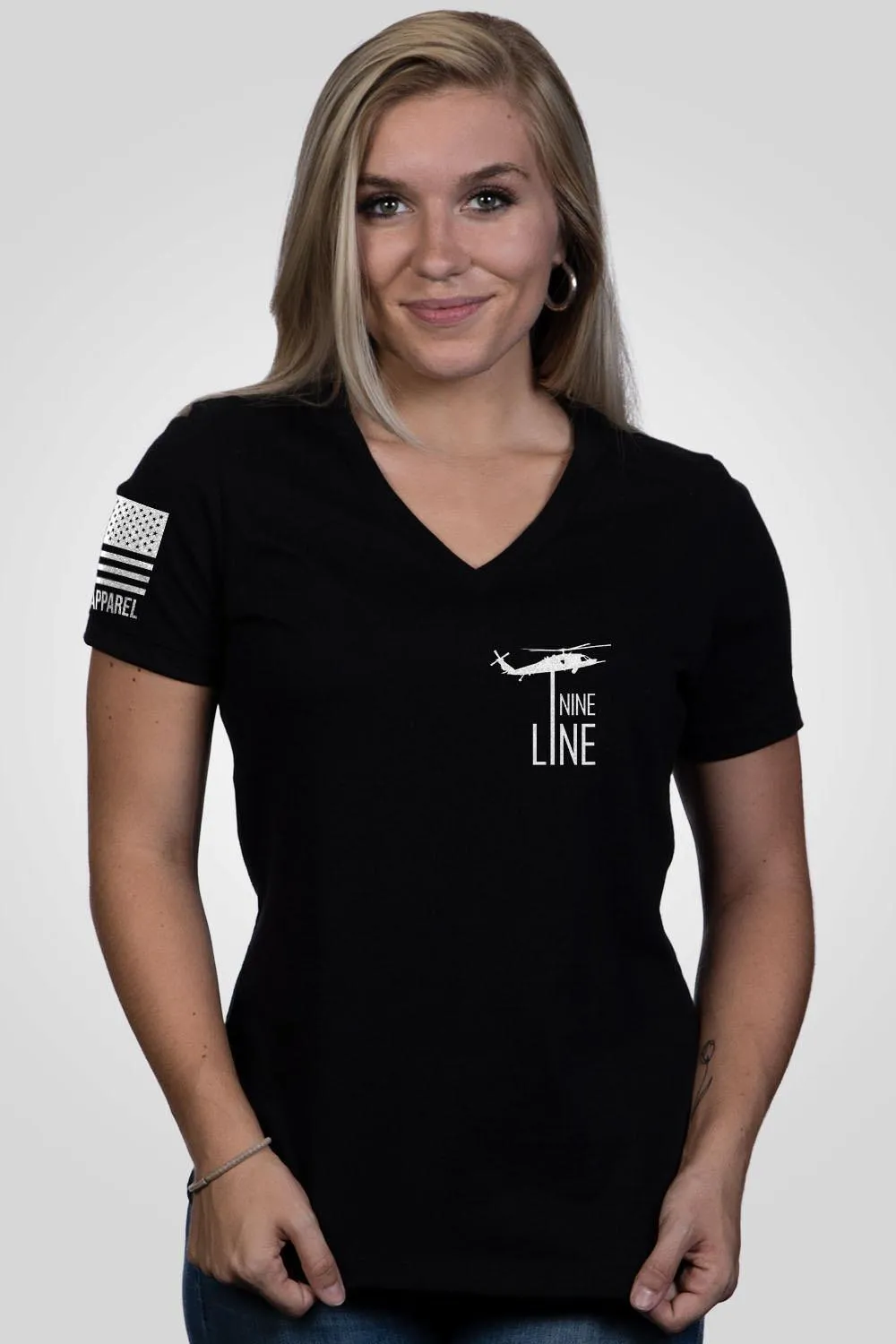 5 Things - Women's Relaxed Fit V-Neck Shirt sold by Nine Line product image thumbnail 2