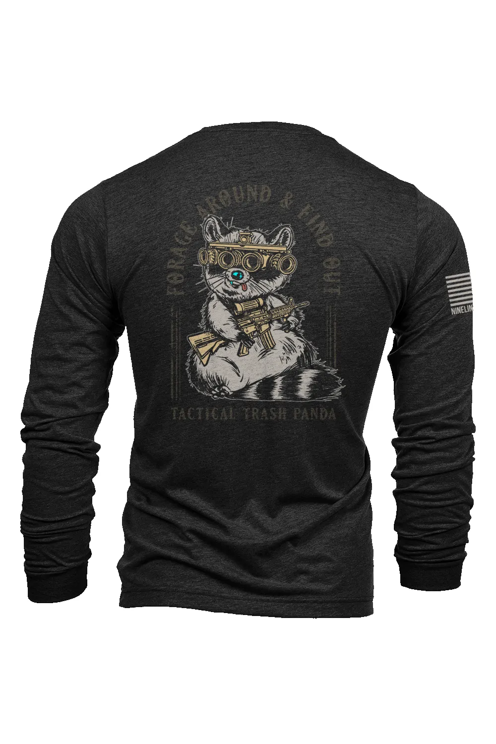 Tactical Trash Panda - Long-Sleeve T-Shirt sold by Nine Line