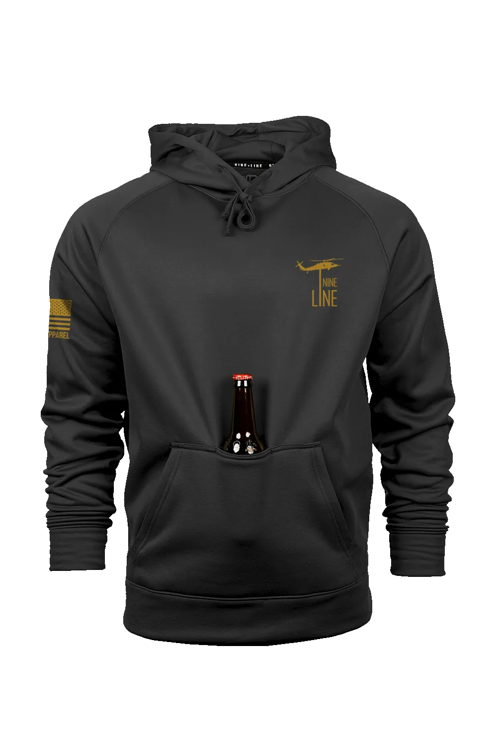 DTOM TONAL - Raglan Tailgater Hoodie sold by Nine Line product image thumbnail 2