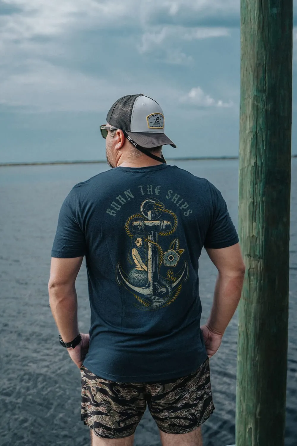 Burn the Ships - T-Shirt sold by Nine Line product image thumbnail 2