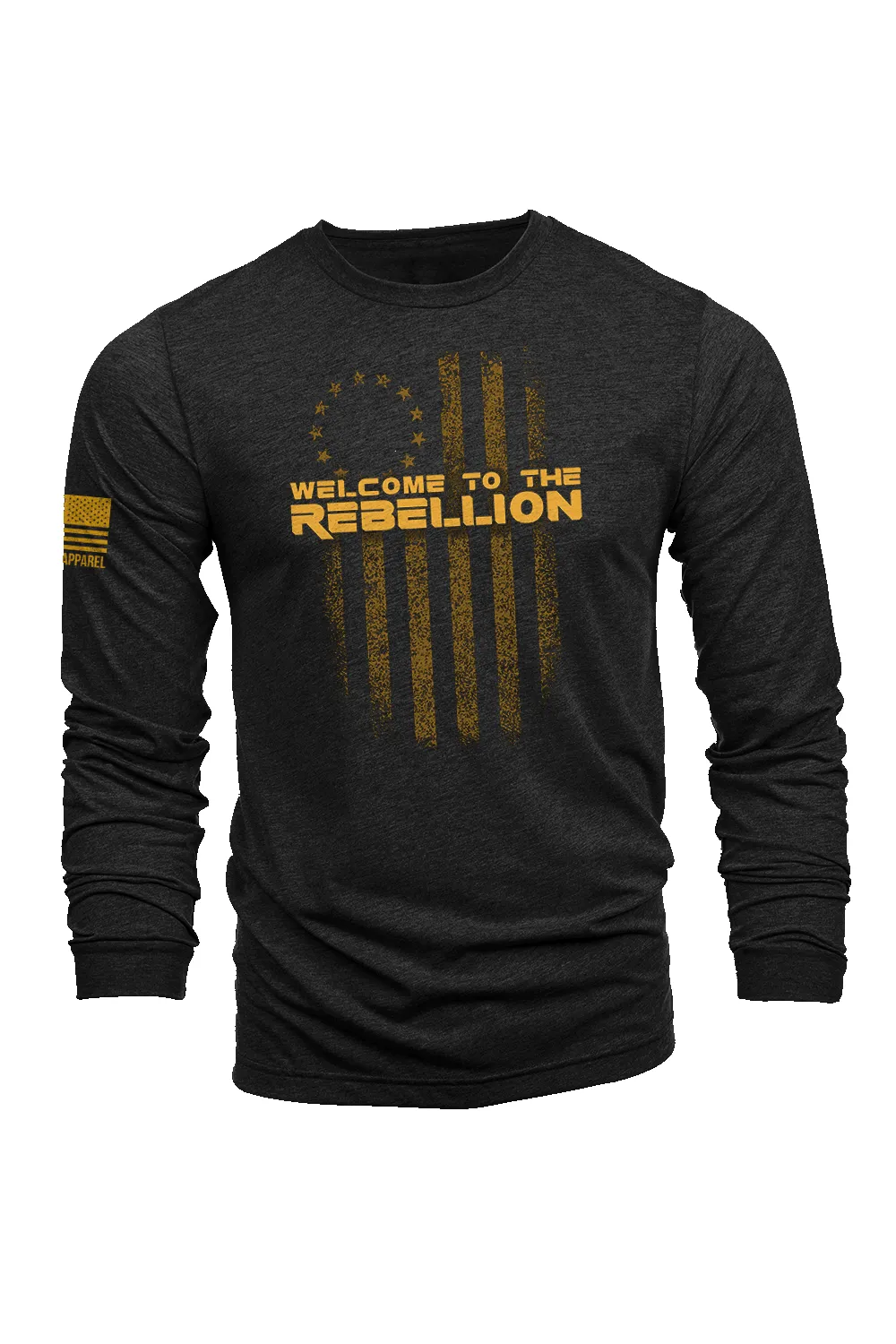 Welcome to the Rebellion - Long-Sleeve T-Shirt sold by Nine Line