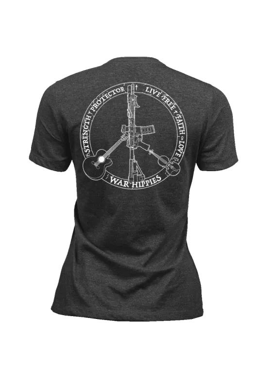 War Hippies - Logo - Women's T-Shirt sold by Nine Line