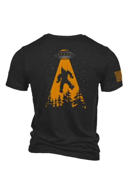 UFO Squatch - T-Shirt sold by Nine Line