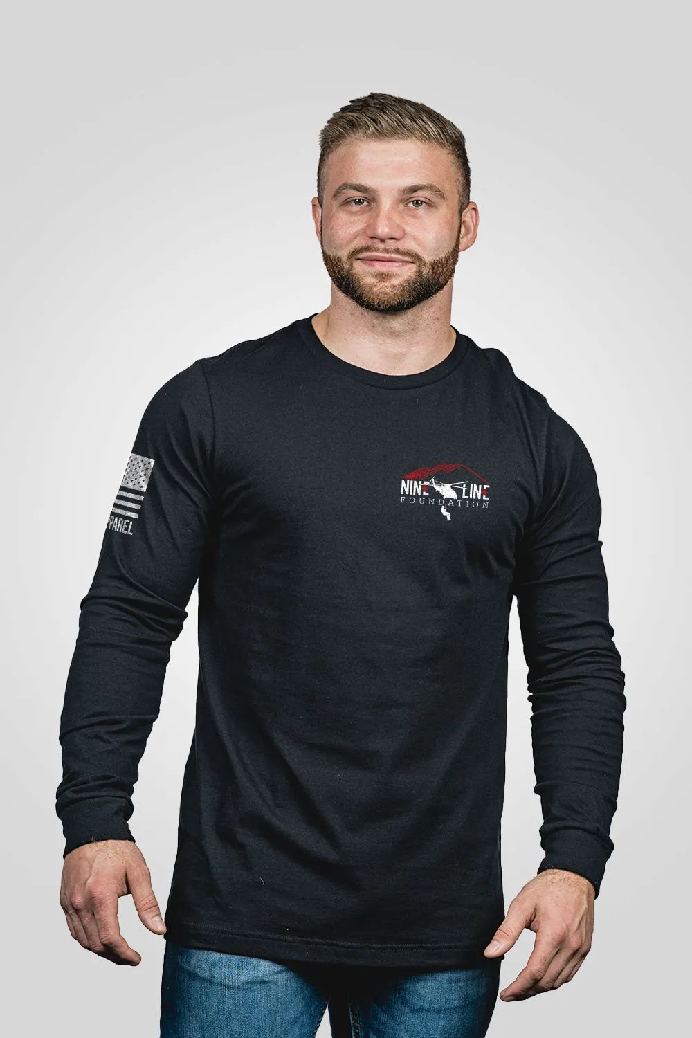 Nine Line Foundation - Long-Sleeve Shirt sold by Nine Line product image thumbnail 2