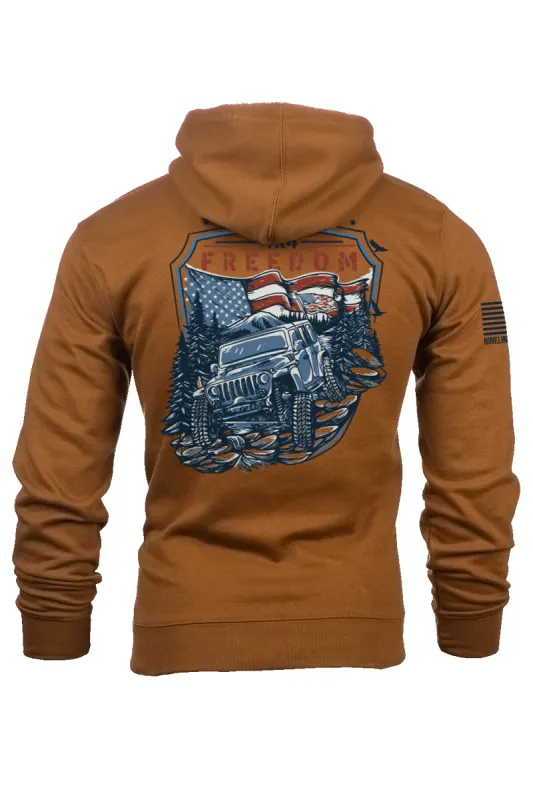 4x4 Freedom - Hoodie sold by Nine Line
