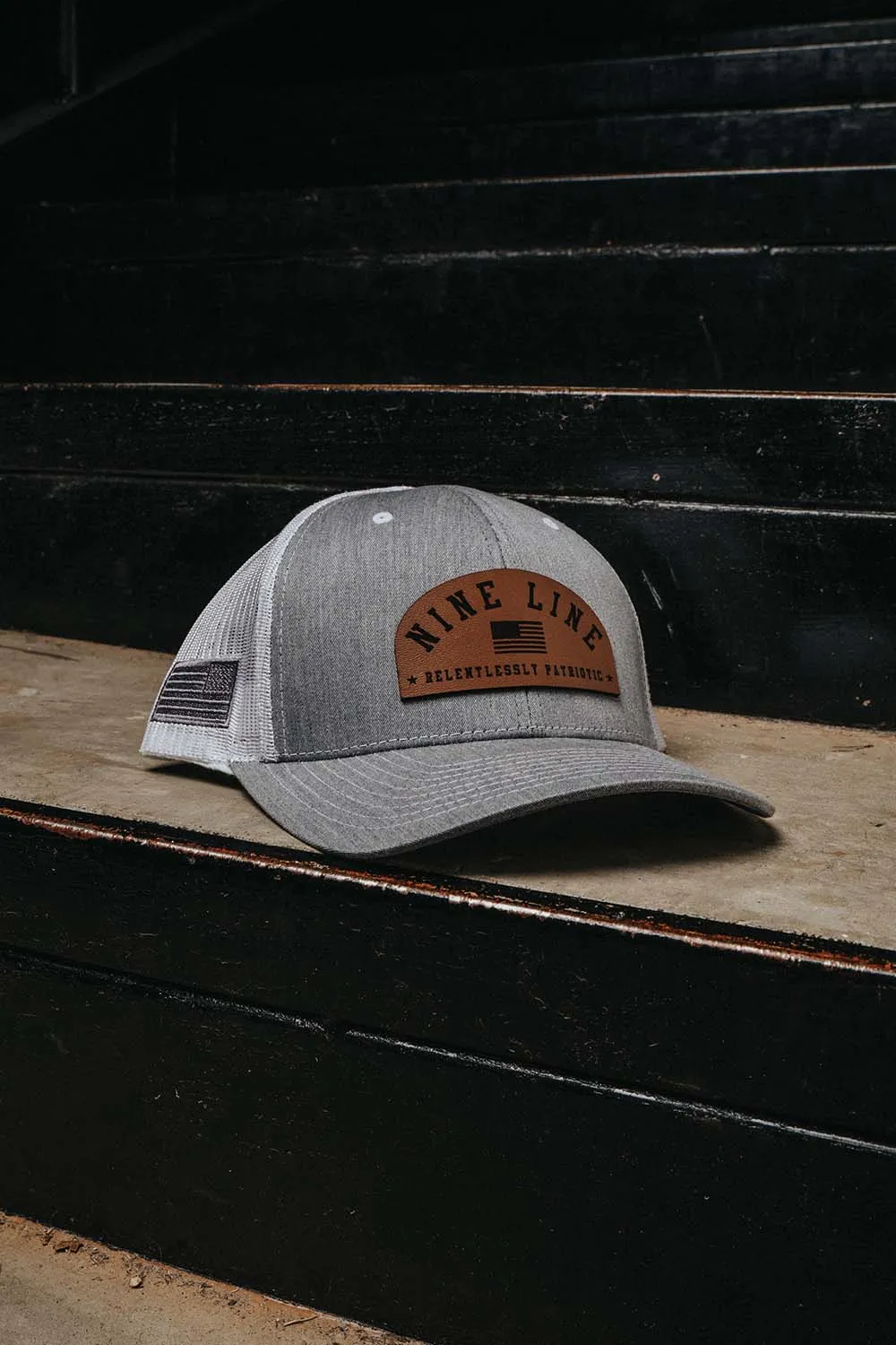 Leather Nine Line Patch Snapback Hat Collection sold by Nine Line product image thumbnail 3